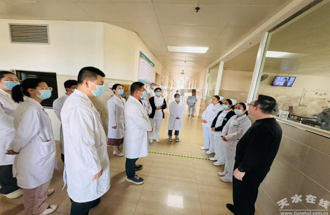 天水市三院开展“抗震应急”专业知识培训及演练(图)(图1)