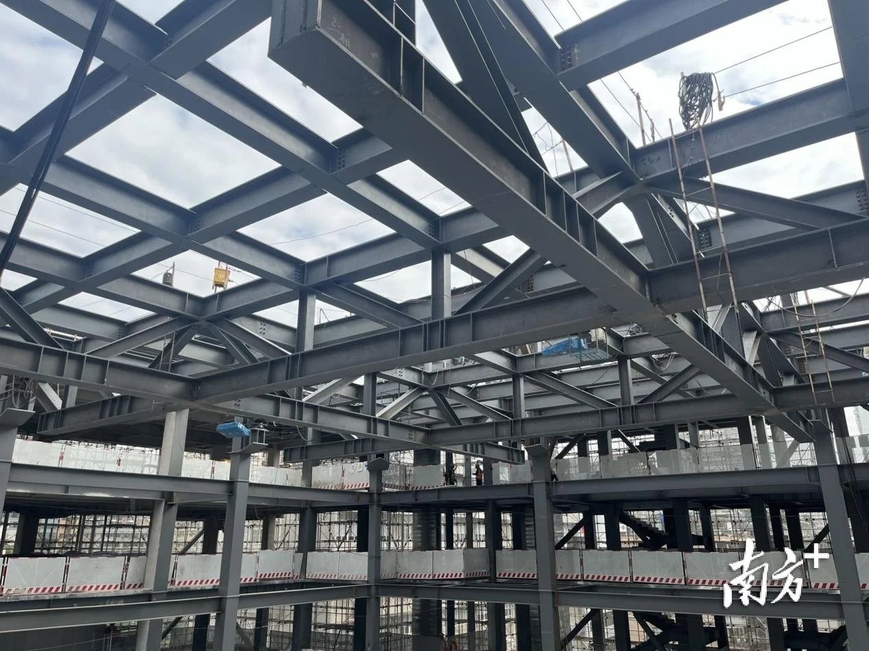 创新减震系统！省应急指挥中心项目阶段性完工(图2)