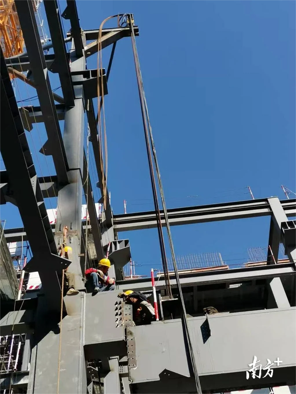 创新减震系统！省应急指挥中心项目阶段性完工(图3)