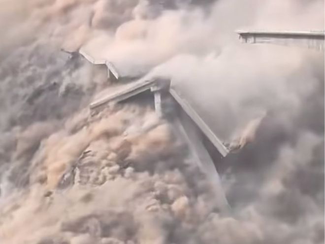 四川BWIN一座特大桥垮塌今年1月才合拢还没通车就塌了！咋回事？(图13)