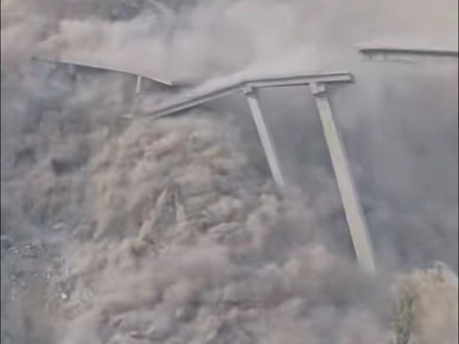 四川BWIN一座特大桥垮塌今年1月才合拢还没通车就塌了！咋回事？(图10)