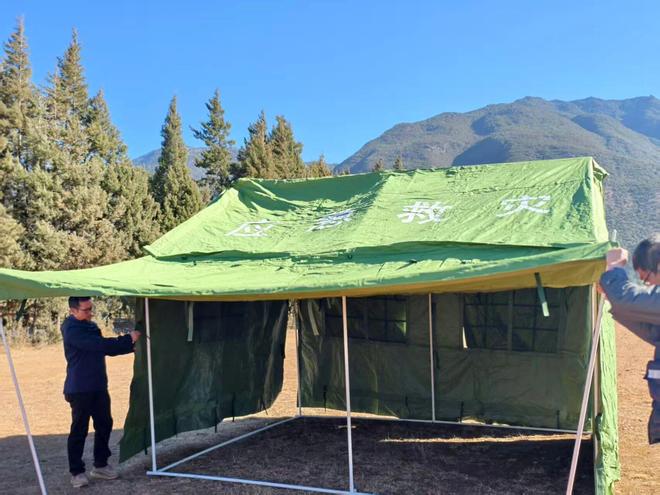 必赢中国以练筑防！丽江市地震系统开展全流程应急处置演练(图3)