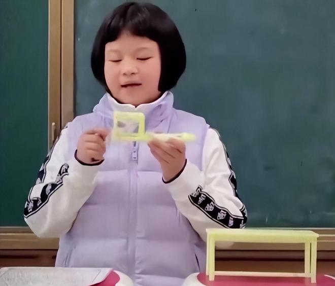 牛娃诞生！重庆9岁女孩发明防地震桌椅获国家专利仅用时3个多月(图5)