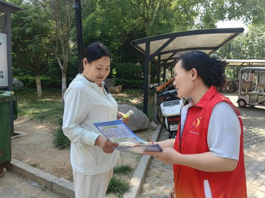 济宁市泗水县泗河街道东盛社区：普及防灾减灾知识筑牢社区安全防线(图1)