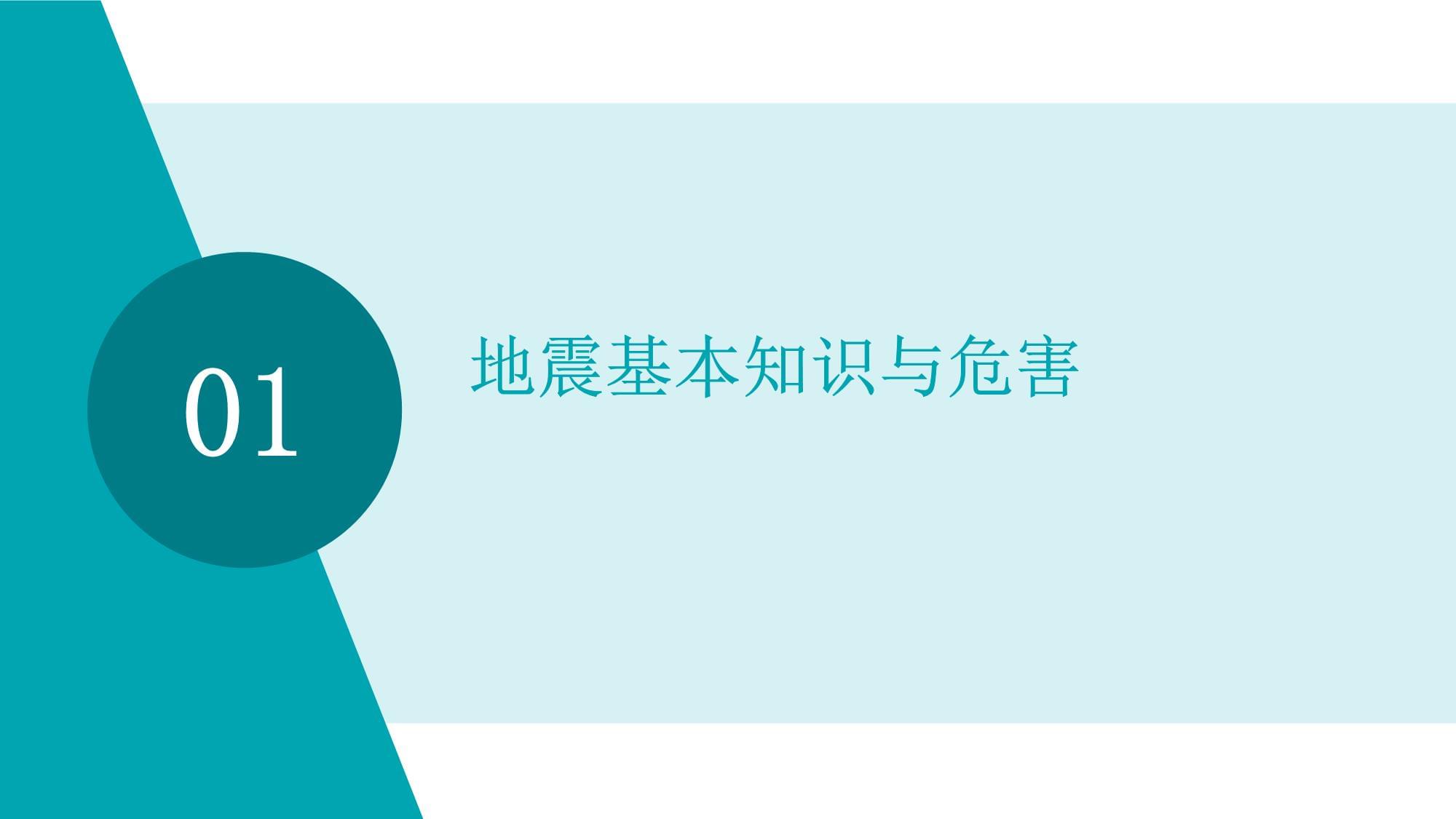 防震减灾安全教育ppt课件(图1)