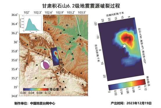 积石山县62级地震技术图件发布还原震源破裂过程等(图5)